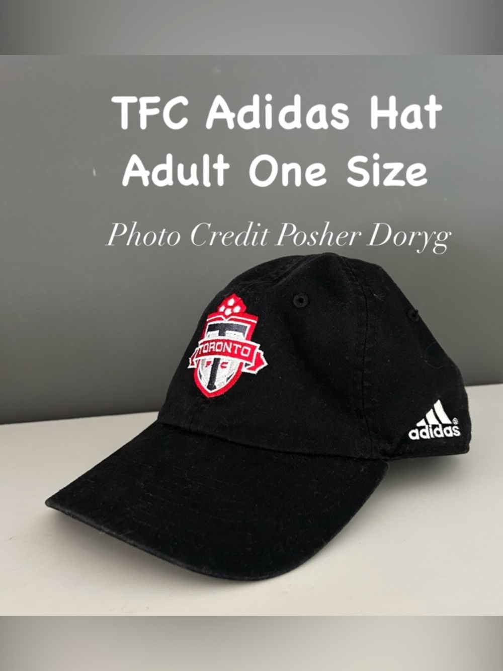 TFC Adidas Black Baseball Hat
